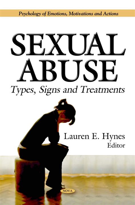 Sexual Abuse: Types, Signs and Treatments – Nova Science Publishers