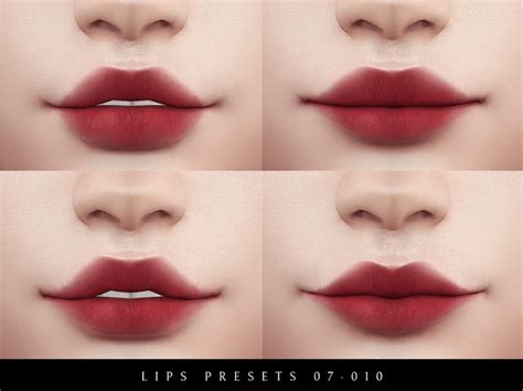 Sims 4 Lip Shape Mods | Sitelip.org