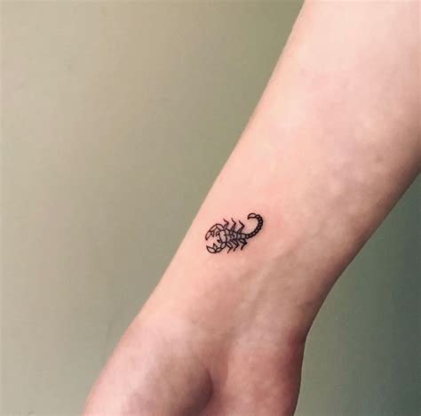 46++ Amazing Small scorpio tattoo for females image ideas