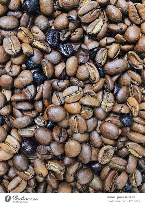 roasted coffee beans background - a Royalty Free Stock Photo from Photocase