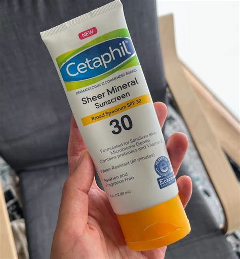 Cetaphil Sheer Mineral Sunscreen SPF 30 Review