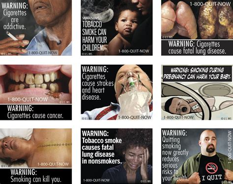 Speaking out about physical harms from tobacco use: response to graphic warning labels among ...