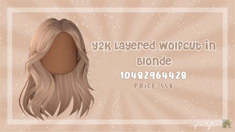 Pin by 🥵Katiegreen🥵 on Bloxburg codes | Brown hair roblox, Cute blonde hair, Roblox codes