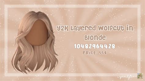 Pin by 🥵Katiegreen🥵 on Bloxburg codes | Brown hair roblox, Cute blonde hair, Roblox codes