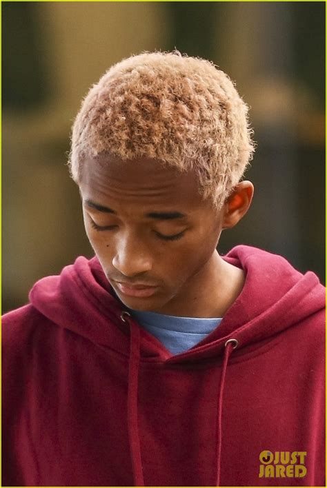 Jaden Smith Looks Cool With Strawberry Blonde Hair While Hanging Out in ...