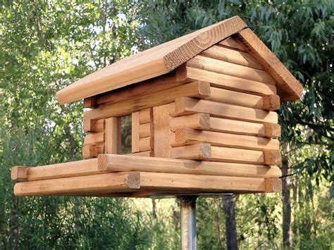 Log Bird Feeder Plans - House Decor Concept Ideas