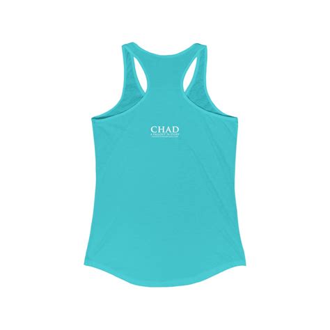 Women’s Ideal Racerback Tank Top – Chad: A Fallout 76 Story Podcast