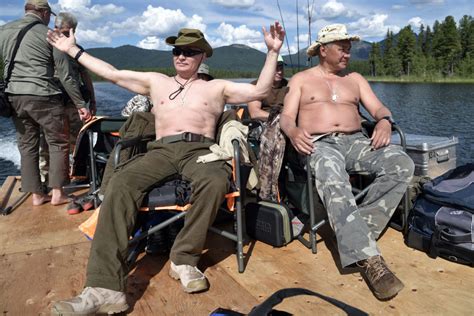 Vladimir Putin gets away from it all in Siberia: in pictures – POLITICO