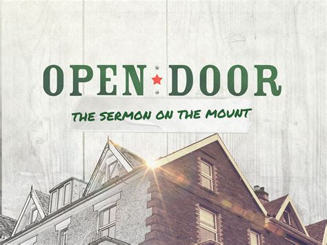 Sermon – Open Door