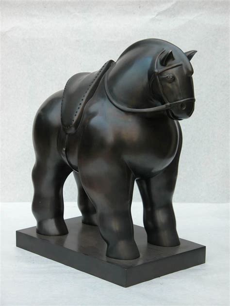 Fernando Botero - Horse with Saddle | From a unique collection of ...