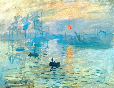 History Of Art Daily — Claude Monet, Impression, Soleil levant