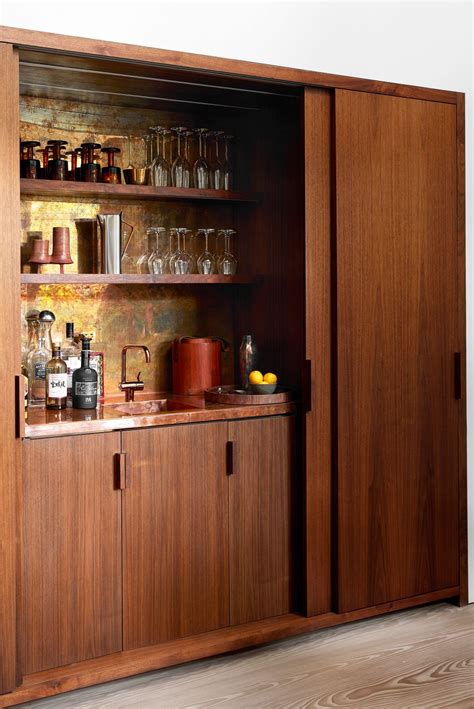 21 Small Home Bar Ideas - Designer Home Bars for Small Spaces Mini Bar ...