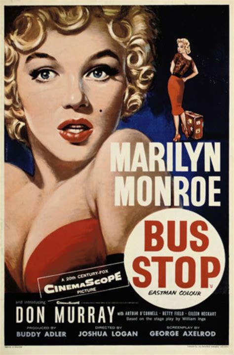 Vintage Poster - Marilyn Monroe Bus Stop Movie | Marilyn monroe movies ...