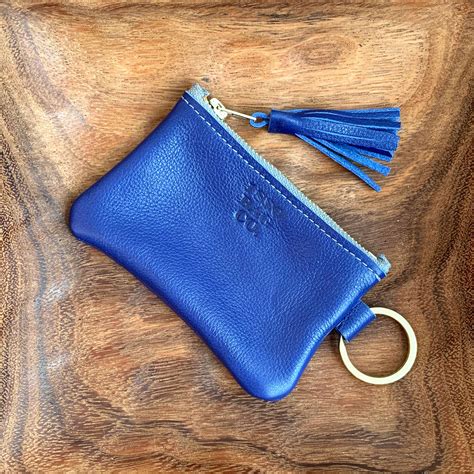 Naples Leather Key Chain Coin Purse | 1820 Bag Co.