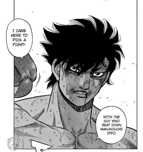 From the latest chapter, the man SENDO TAKESHI. : r/hajimenoippo