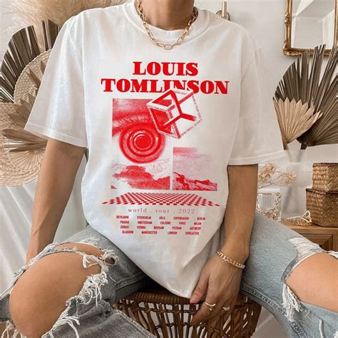 Vintage Louis Tomlinson Tour Shirt Louis Tomlinson Merch one - Etsy