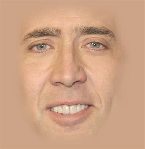 Nicolas Cage Face / Nicolas Cage Face on wooden spoon Nic Cage on ...