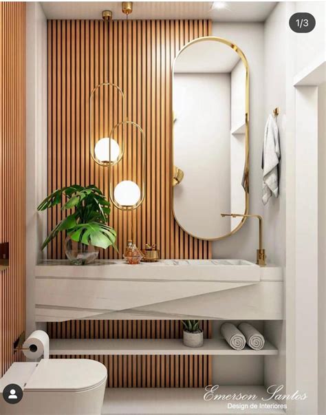 Pin by Guilherme Augusto on ArkX4- Casa LG | Wood wall bathroom, Bamboo ...