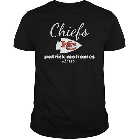 Chiefs KC Patrick Mahomes Shirt