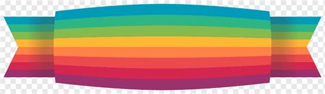 Ribbon, Colorful, Rainbow, Design, Decoration, Banner, png | PNGWing