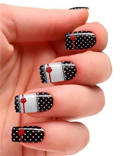 30+ Adorable Polka Dots Nail Designs | Art and Design | Polka dot nail art, Polka dot nail ...