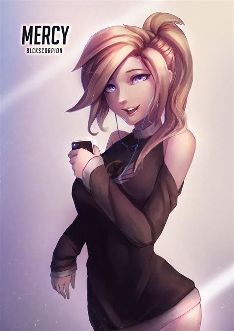 ArtStation - Sweater Mercy, Blckscorpion's Gallery | Overwatch ...