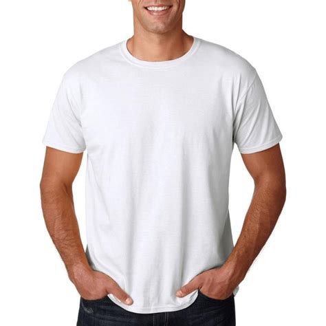 Imprinted Gildan SoftStyle Adult T-Shirts (Men's, White)