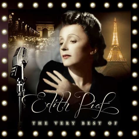 Edith Piaf The Very Best Of Edith Piaf - Plak « Gold Plak