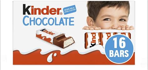 Kinder Chocolate - Mini Chocolate Bars With A Creamy Filling