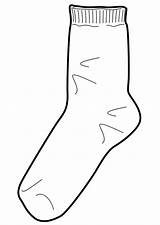 Socks Coloring Pages sketch template