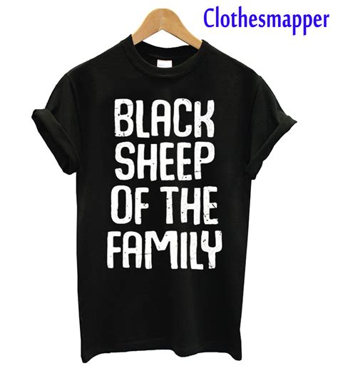 Black Sheep Of The Family Funny Family Reunion T-Shirt