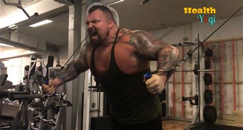 Eddie Hall Workout Routine And Diet Plan - Health Yogi