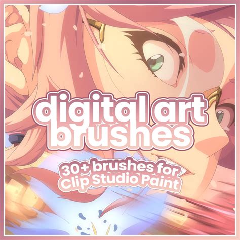 Digital Art Brushes for Clip Studio Paint Okuhas Custom Brushes for Digital Art - Etsy
