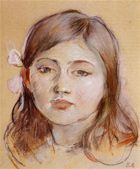 Portrait of Julie, 1889 - Berthe Morisot - WikiArt.org