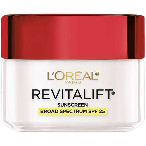 L'Oreal Revitalift Anti-Wrinkle + Firming Day Cream Moisturizer, SPF 25 ...