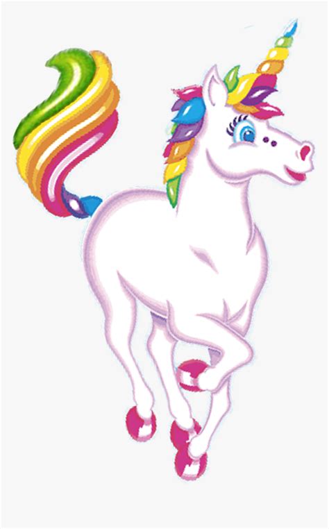 Unicorn Clipart Lisa Frank - Lisa Frank Unicorn Png, Transparent Png - kindpng