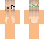 e girl blonde hair | Minecraft Skins