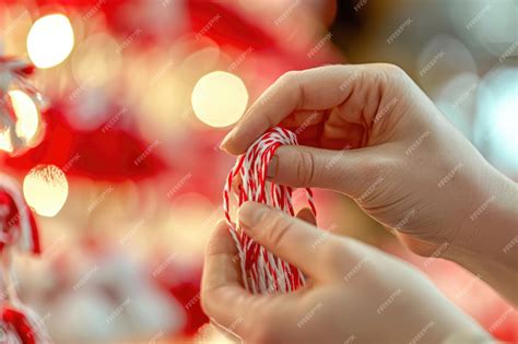 Premium Photo | The tradition of exchanging Martisor symbols on March 1st