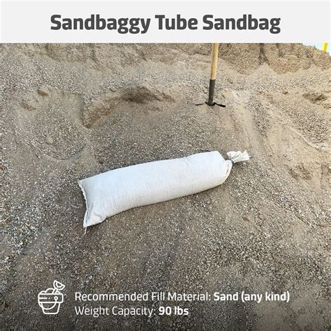 Tube Sandbags 12-inch x 38-inch - Extremely Strong – Sandbaggy