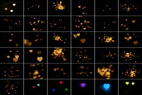 60 Lovely Bokeh Lights Effect Photo Overlays - FilterGrade