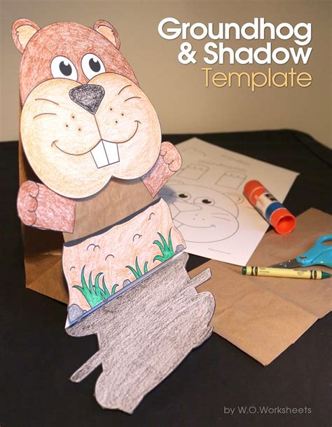 Groundhog Day Craft | Groundhog day activities, Groundhog day, Crafts