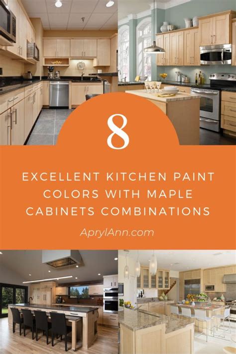 8 Most Excellent Kitchen Paint Colors with Maple Cabinets Combinations ...