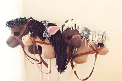 Gift Idea: DIY Stick Horses - A Beautiful Mess