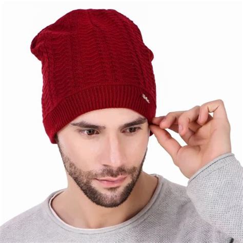 Plain Woolen Men Winter Caps, Size: Free at Rs 105/piece in Ludhiana ...