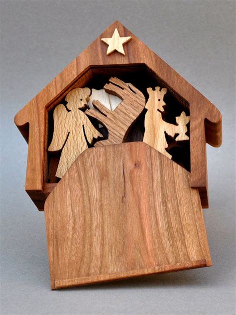 Pin on nativity wood