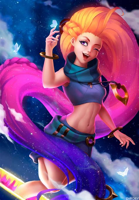 Zoe by Zarory League Of Legends Fan-Art | Art-of-LoL