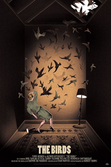 The Birds movie poster | Mondo posters, The birds movie, Horror movie ...