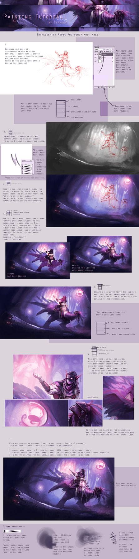 Digital Painting Tutorial by Tervola on DeviantArt