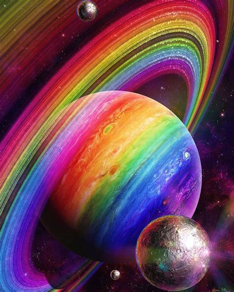 The Final Frontier 🖖 on Instagram: “Rainbow of Planets 🌈🌈” | Rainbow ...