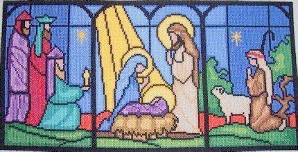 Nativity Stained Glass Patterns – Free Patterns